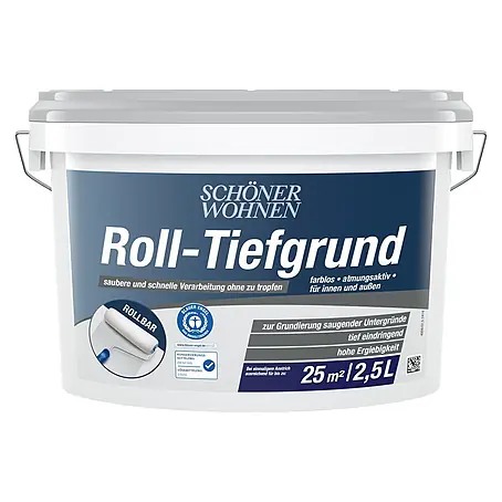 SCHÖNER WOHNEN-Farbe  Grundierung Roll-Tiefgrund Hydrosol-Grundierung