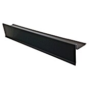 Sarei Lekdorpel (Breedte op maat: 168 mm, 2.000 x 60 x 83 mm, Aluminium, Antraciet)