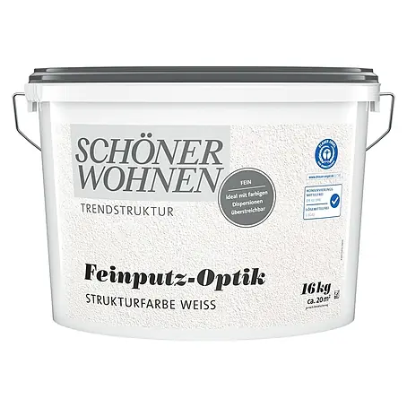 SCHÖNER WOHNEN-Farbe Trendstruktur Dekoputz Feinputz-Optik Strukturfarbe