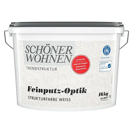 SCHÖNER WOHNEN-Farbe Trendstruktur Dekoputz Feinputz-Optik Strukturfarbe