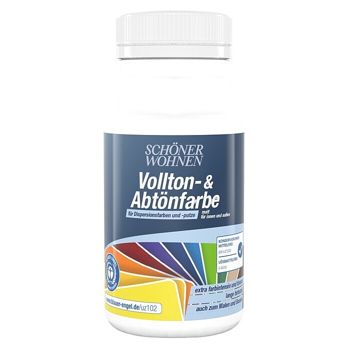 Schöner Wohnen Vollton- & Abtönfarbe (Weiß, 125 ml, Matt)