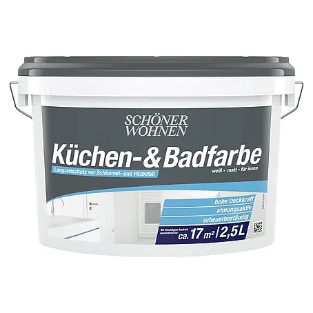 SCHÖNER WOHNEN-Farbe  Bad- & Küchenfarbe