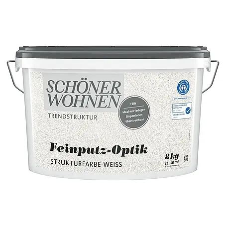 SCHÖNER WOHNEN-Farbe Trendstruktur Dekoputz Feinputz-Optik Strukturfarbe