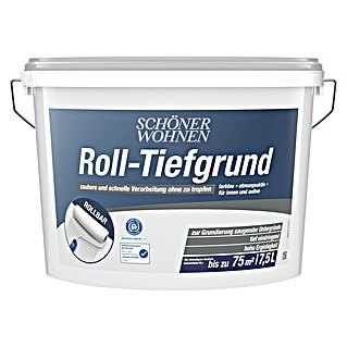 SCHÖNER WOHNEN-Farbe Grundierung Roll-Tiefgrund Hydrosol-Grundierung (7,5 l, Farblos)