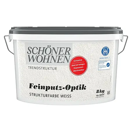 SCHÖNER WOHNEN-Farbe Trendstruktur Dekoputz Feinputz-Optik Strukturfarbe