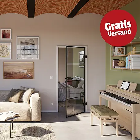 Room Plaza Slimwork Drehtür-Komplettset Typ 9