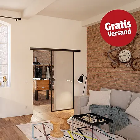 Room Plaza Slimwork Schiebetür-Komplettset