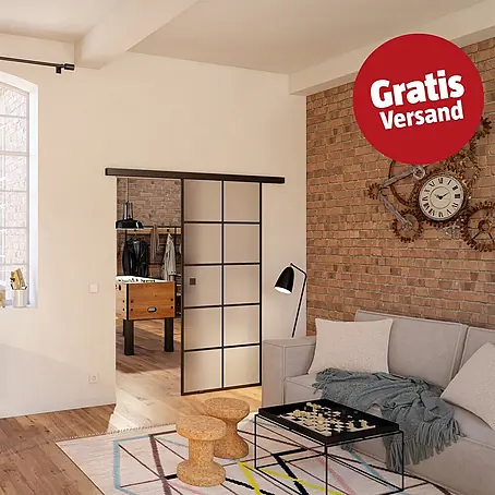 Room Plaza Slimwork Schiebetür-Komplettset Typ 8