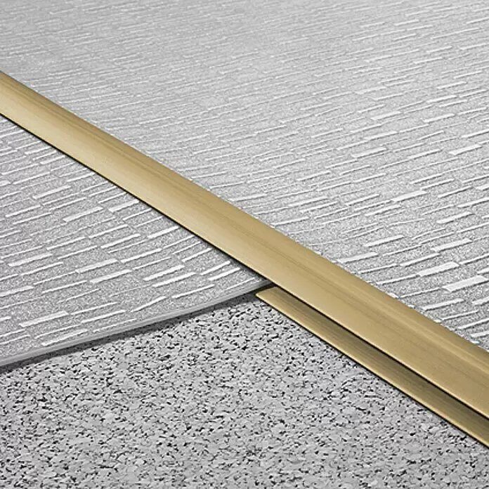 LOGOCLIC Doppeleinfassleiste - Beige/Braun, 1 m x 24 mm x 6 mm, Montageart: Kleben - Detailaufnahme