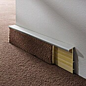 LOGOCLIC Zidna lajsna za tepih TSL (Siva, 2,5 m x 16 mm x 55 mm)