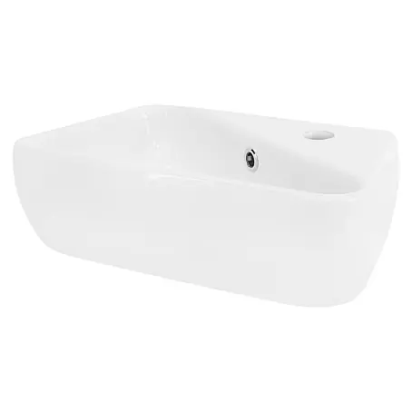 LuxeBath  Aufsatzwaschbecken Waschtisch aus Keramik für Badezimmer / Gäste-WC