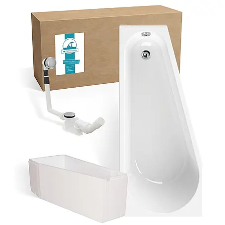 Calmwaters  Raumsparbadewanne Essential Small