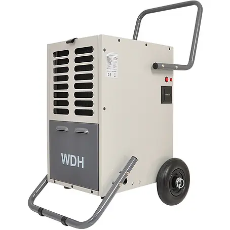 WDH  Elektro-Luftentfeuchter Bautrockner WDH-50B - für 100m² - 50 Liter/Tag - mit Stromverbrauchszähler