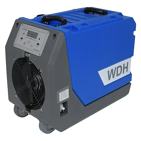 WDH  Elektro-Luftentfeuchter Bautrockner WDH-R180B - für 140m² - 70 L/Tag - mit integrierter Pumpe