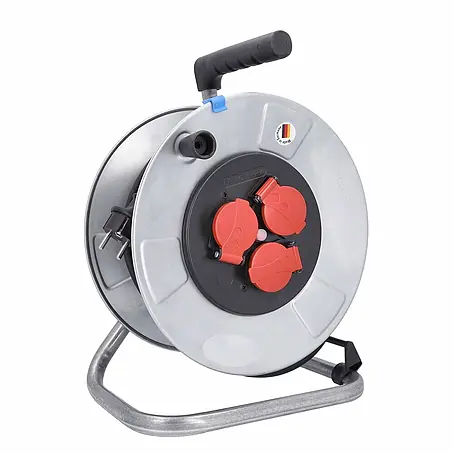 as - Schwabe Metallkabeltrommel 230V 25m H05RR-F 3G1,5 IP44