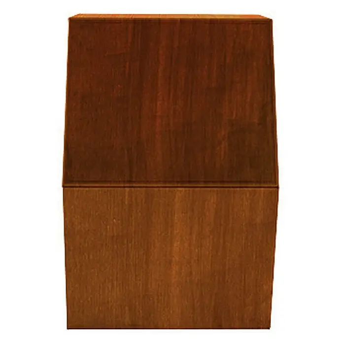 Home Deluxe Holzlege ANTARES Menge: 3 -  - Brauner Holzblock mit zweifarbigem Design, oben dunkler, unten heller.