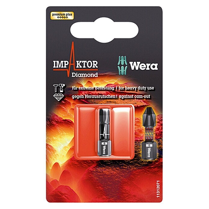 Wera Premium Plus Bit 867/1 Impaktor (TX 30, 25 mm)