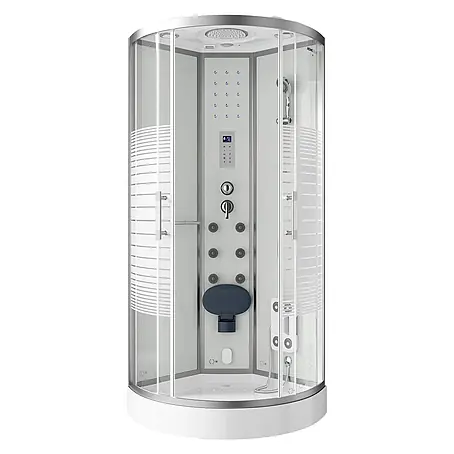 Home Deluxe  Komplettdusche WHITE PEARL