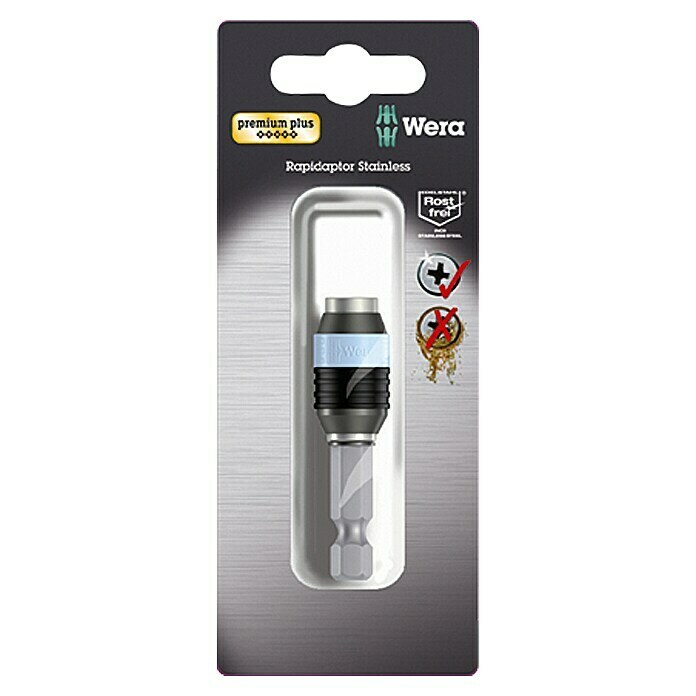 Wera Premium Plus Bithalter Rapidaptor 3888/4/1 Stainless (50 mm)