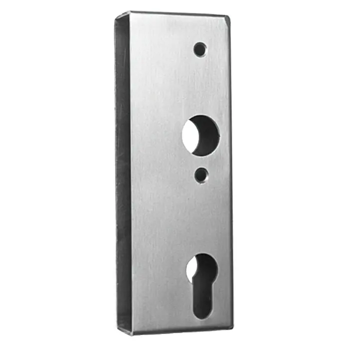 Gartentor-Einsteckschloss - Links/Rechts, Dornmaß: 40 mm - Abdeckung für Türschloss aus Metall, ideal zur sicheren und stilvollen Abdeckung von Türschlössern. Robust und langlebig.