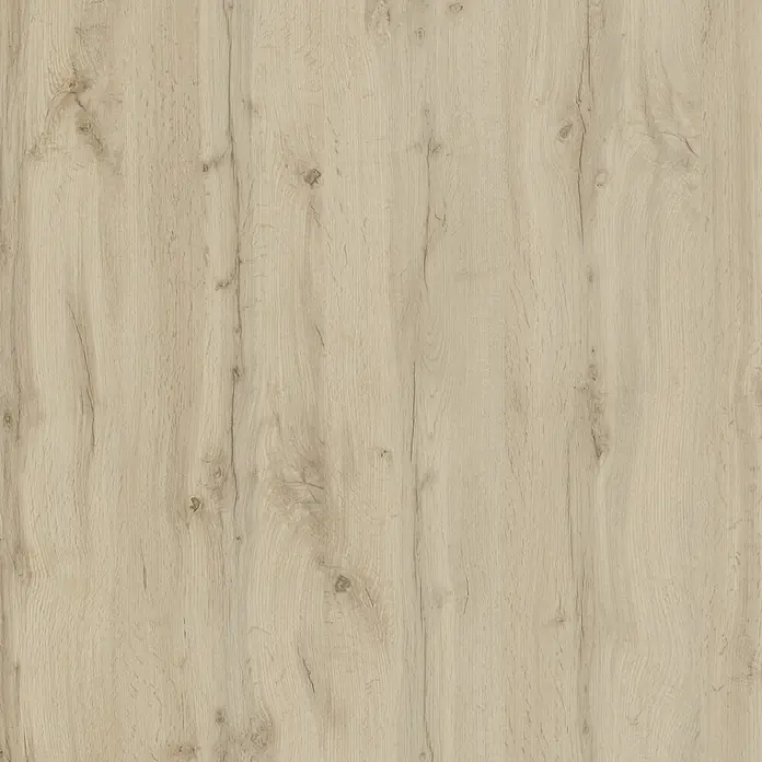 Optimum Schiebetür-Bau-Set - Eiche Natur, 180 x 250 cm - Helle Holzmaserung mit natürlichen Ästen, geeignet für Möbel oder Fußböden.