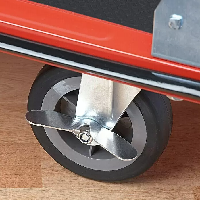 BAUHAUS Plattformwagen - Höhenverstellung: 83 cm - 100 cm, Stahl, 150 kg, Klappbar