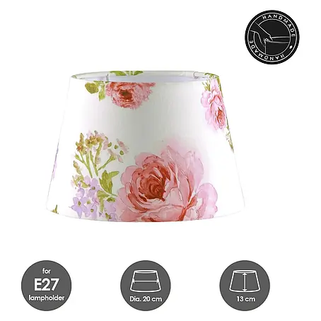 Home Sweet Home  Lampenschirm Blumen