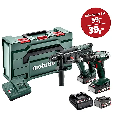 Metabo CAS 18V Maschinen-Set