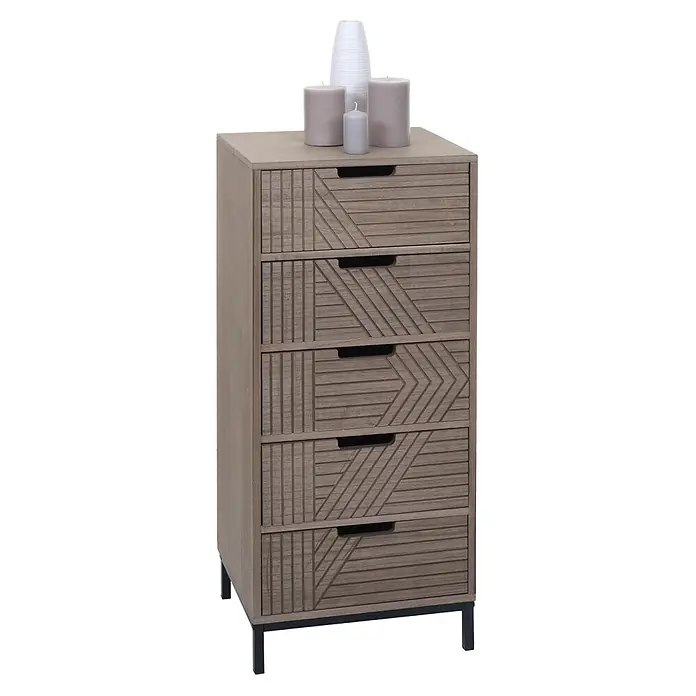 Mendler Kommode HWC-N90 84x35x29cm Holz