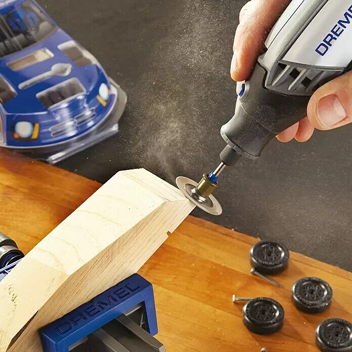 Dremel EZ SpeedClic Schleifscheibe Mod. SC 413 - 30 mm, Körnung: 240, 6 Stk. - Anwendungsbeispiel
