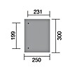 Weka Terrassenüberdachung Salsa (4,6 m², Kiefer)