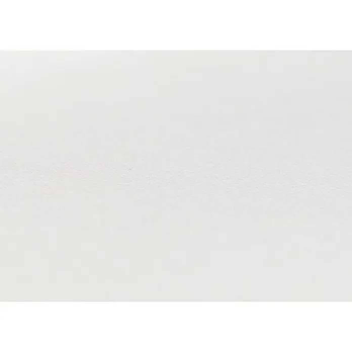 Mendler Kommode HWC-N86 - L x B x H: 76 x 36 x 107 cm, Weiß - Nahaufnahme einer dezent strukturierten weißen oder cremefarbenen Oberfläche, ähnlich Papier oder Stoff.