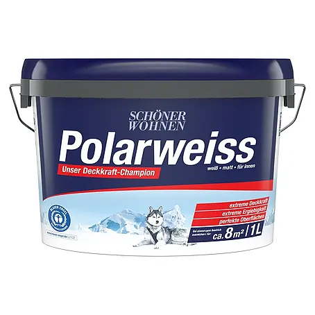 SCHÖNER WOHNEN-Farbe  Wandfarbe Polarweiß