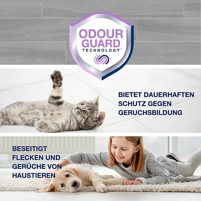 Bona Pet System Reinigungsmittel Tiefenreiniger für Hartböden - 2,5 l, Kanister - Odour Guard Technologie für Tierflecken- und Geruchsentfernung, bietet langanhaltenden Schutz vor Geruchsbildung.