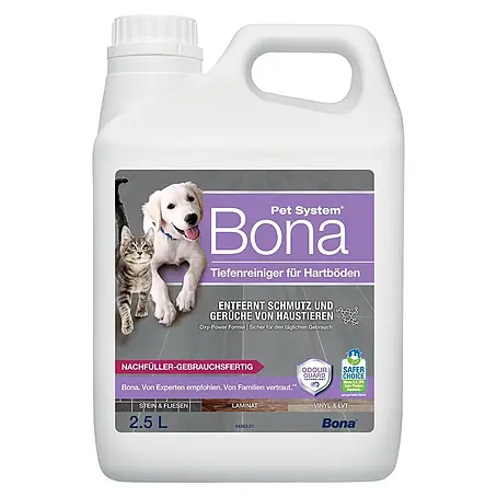 Bona Pet System Reinigungsmittel Tiefenreiniger für Hartböden