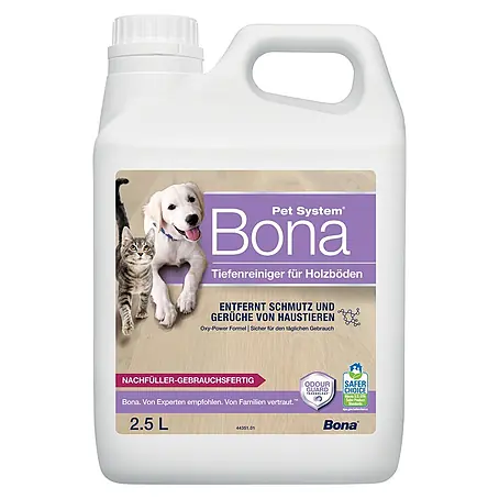 Bona Pet System Reinigungsmittel Tiefenreiniger für Holzböden