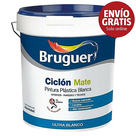 Bruguer  Pintura para paredes y techos Ciclón