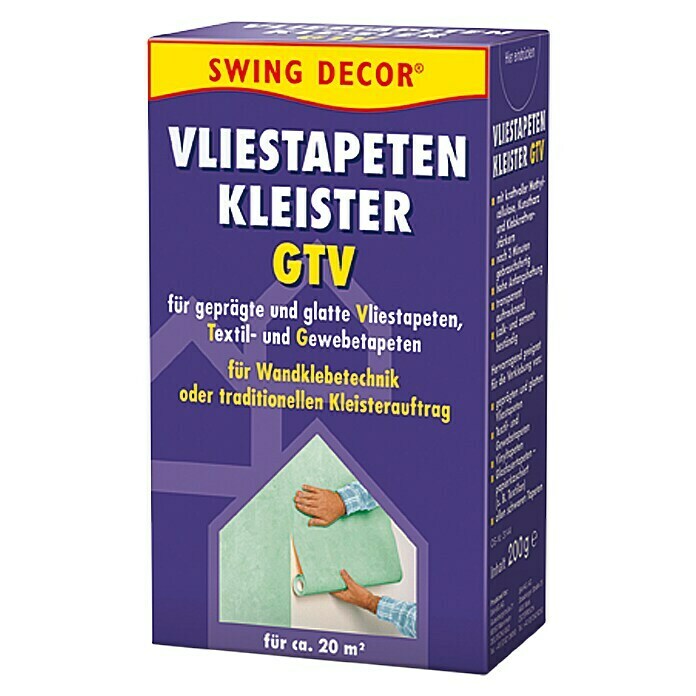 Swing Decor Vliestapeten-Kleister GTV (200 g)