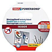 Tesa Powerbond Montagetape Indoor (5 m x 19 mm)