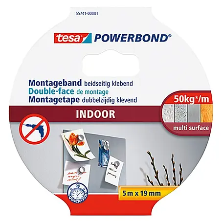 Tesa Powerbond Montageband Indoor