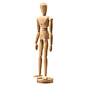 Drvena lutka za crtanje (30 cm)