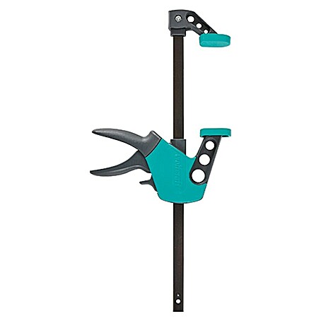 Wolfcraft Tornillo de apriete monomanual EHZ Easy (Anchura de sujeción: 300 mm, Apertura máxima: 75 mm)