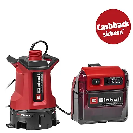 Einhell PXC 18V Schmutzwasserpumpe GE-DP 36/35 LL Li-Solo