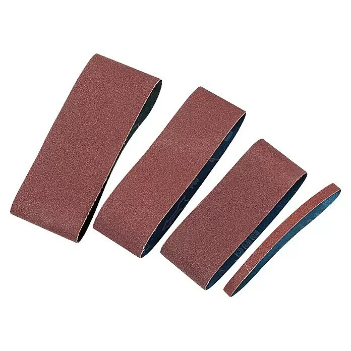 Craftomat Sparpack Gewebe-Schleifband - 76 x 457 mm, 9 -tlg.