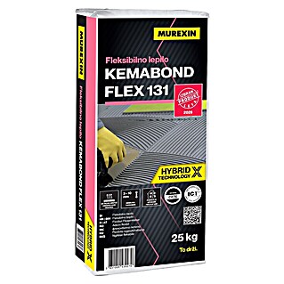 Lepilo za ploščice Kemabond flex 131 (25 kg, Siva)