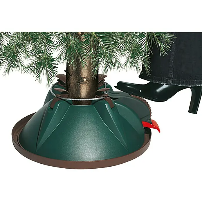 Base Albero Di Natale Edg Base Per Albero Di Natale, Supporto Robusto E Facile Da Montare - Ideale Per Alberi Piccoli Da 30 A 90 Cm Base Compatta Per Alberi Piccoli