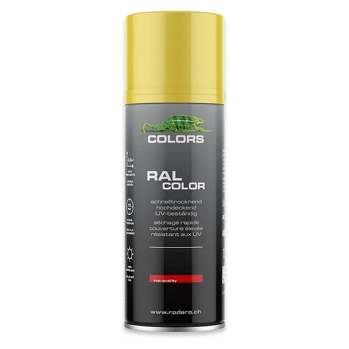 COLORS Sprühlack 400ml RAL 1021 Rapsgelb Glanz - 