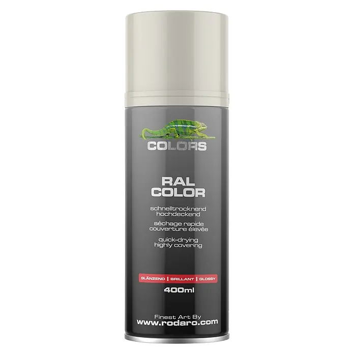 COLORS Sprühlack 400ml  RAL9001 Cremeweiss Glanz - 