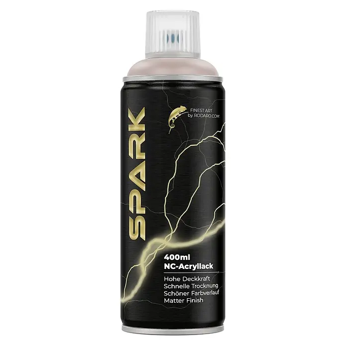 Spark Farbspray Sprühfarbe 400ml Matte Farbe Terrakotta Pastellgrau - Terrakotta Pastellgrau, Sprühdose