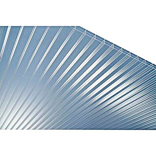 PLEXIGLAS® Acrylglas-Stegplatte (250 cm x 98 cm x 16 mm, Acrylglas (PMMA), Hagelbeständig)